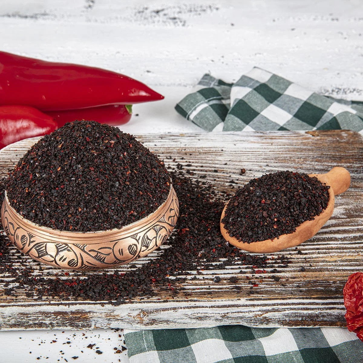Turkish Black Chili (Isot) – Premium Smoky & Mild Heat Pepper Flakes | Authentic Urfa Chili