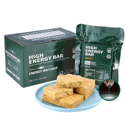 High Energy (Salty) Meal Replacements Biscuits Energy Bar