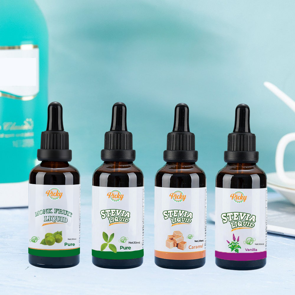 Stevia Sweetener, Caramel Flavored Stevia Drops, 30ml - Natural Liquid Sweetener with Zero Calories