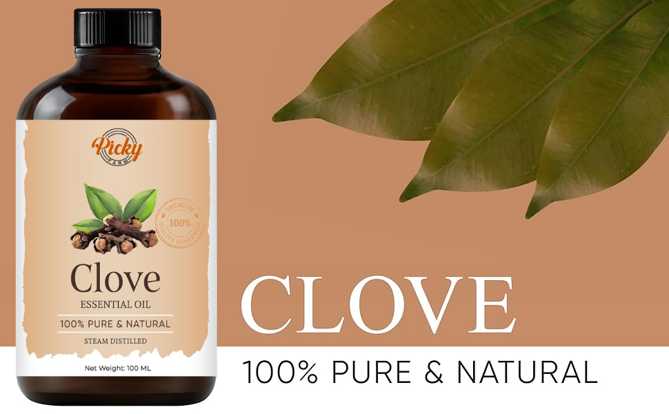Clove Essential Oil - 30ML - 100% Pure and Natural - Premium Grade Essential Oil