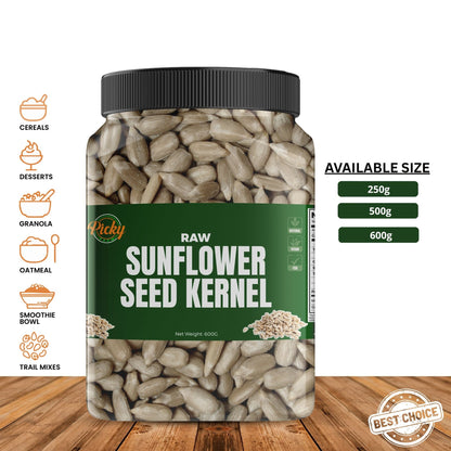 Raw Sunflower Seed Kernel | Premium Sunflower Seeds | Healthy Snack & Baking Ingredient