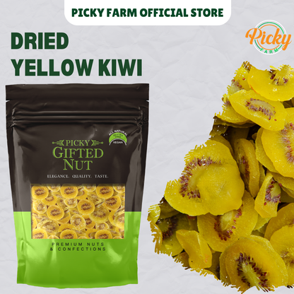 Dried Yellow Kiwi | Naturally Sweet & Tangy | Premium Quality | 150g - 1kg