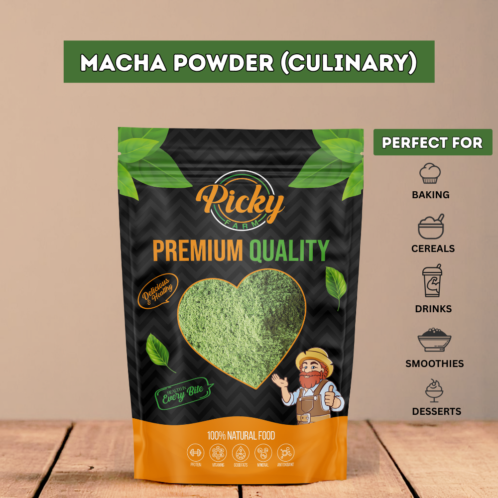 Matcha Powder – Culinary Grade | Ideal for Baking, Drinks & Desserts