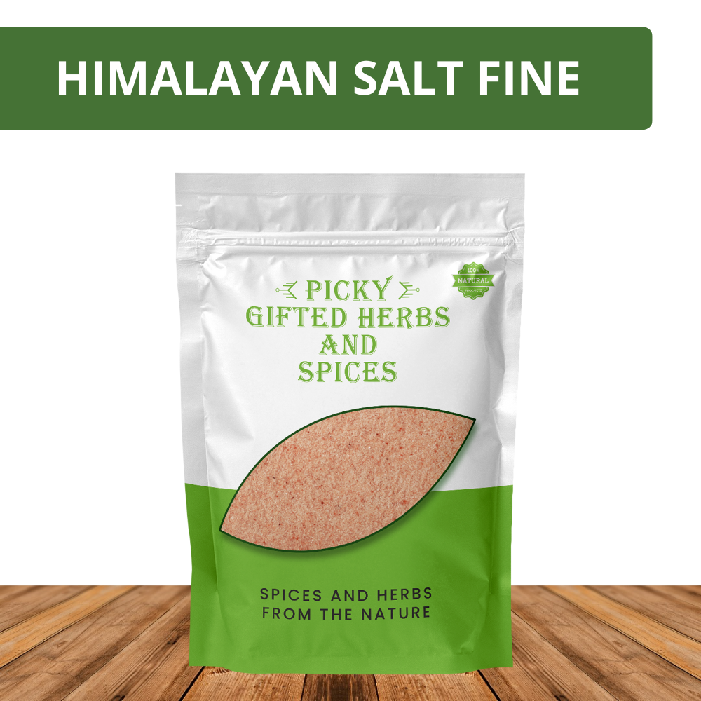 Himalayan Salt Fine 50g | Natural Pink Rock Salt | Mineral-Rich Perfect for Grinders, Cooking & Seasoning