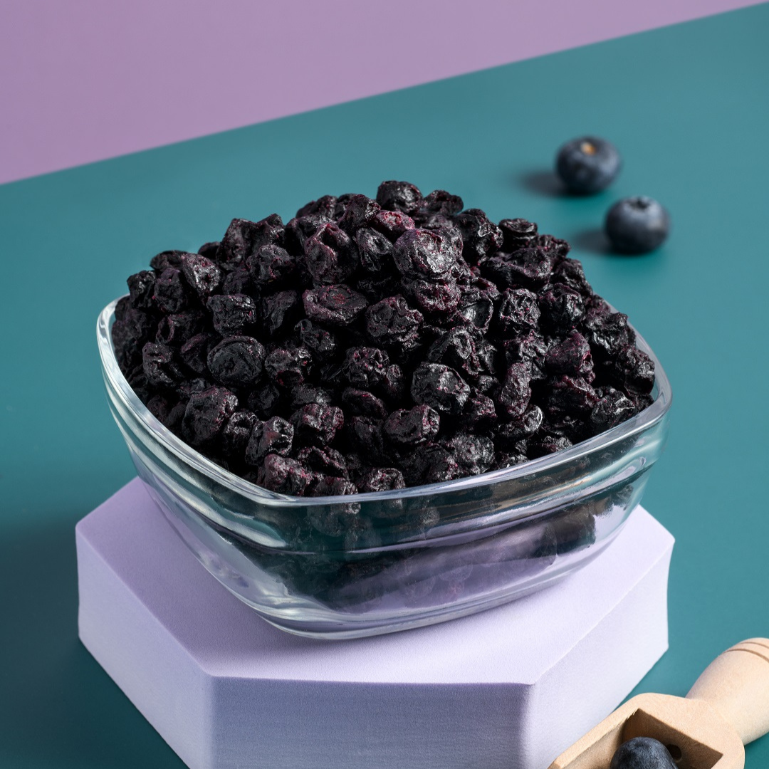 Dried Blueberries | Premium Natural Blueberries, Unsweetened | 250g - 1kg