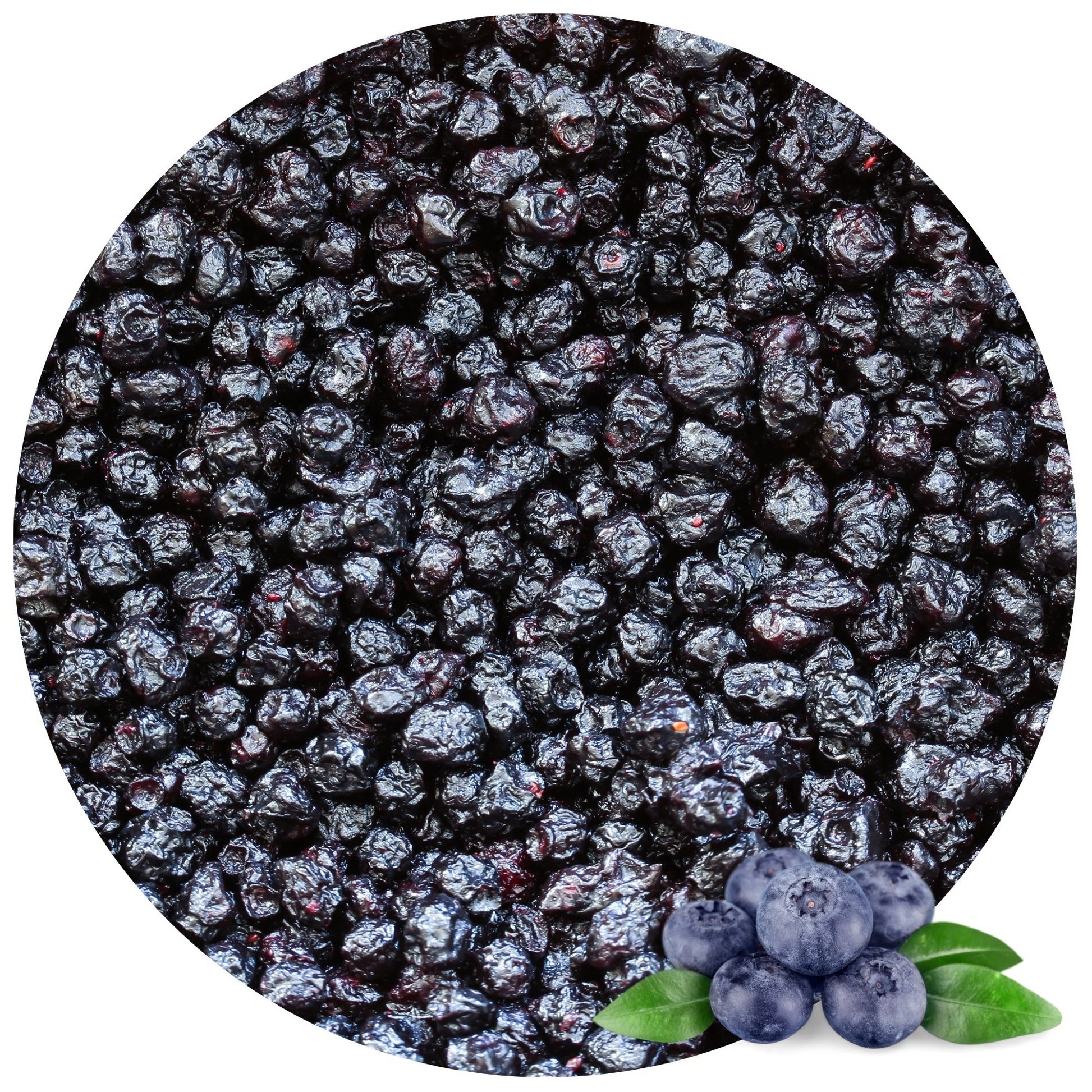 Dried Blueberries | Premium Whole Blueberries | Sweet & Chewy Superfood Snack