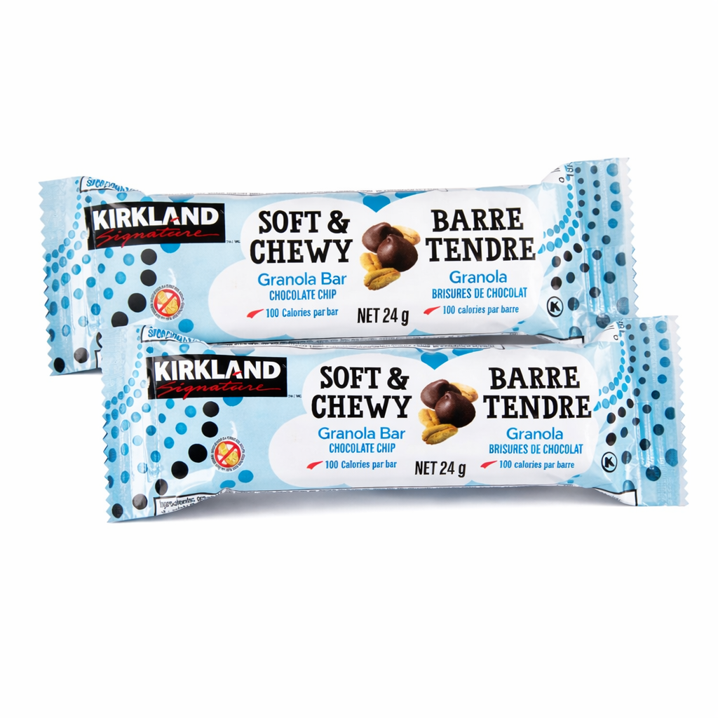 Kirkland Signature Soft & Chewy Granola Bar 24g – Chocolate Chip | Energy & Protein Bar
