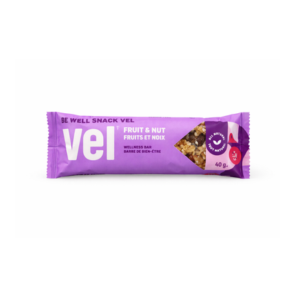Wellness Bar 40g – Fruit & Nut | All Natural Snack Bar | Healthy Energy Bar for On-the-Go