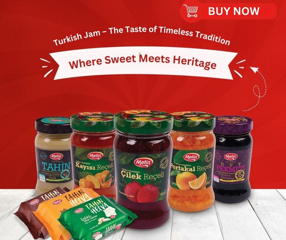 Turkish Jam - Cherry Jam & Blackmulberry Jam