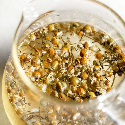 Premium Chamomile Tea | 100% Pure Dried Chamomile Flowers for Calmness, Stress Relief & Better Sleep