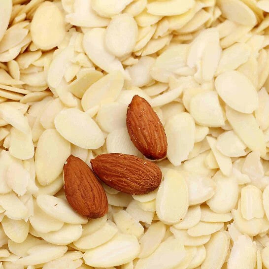 Sliced Almond | Premium Thin Almond Slices | Perfect for Baking, Oatmeal, Salads & Desserts | 150g / 200g / 500g