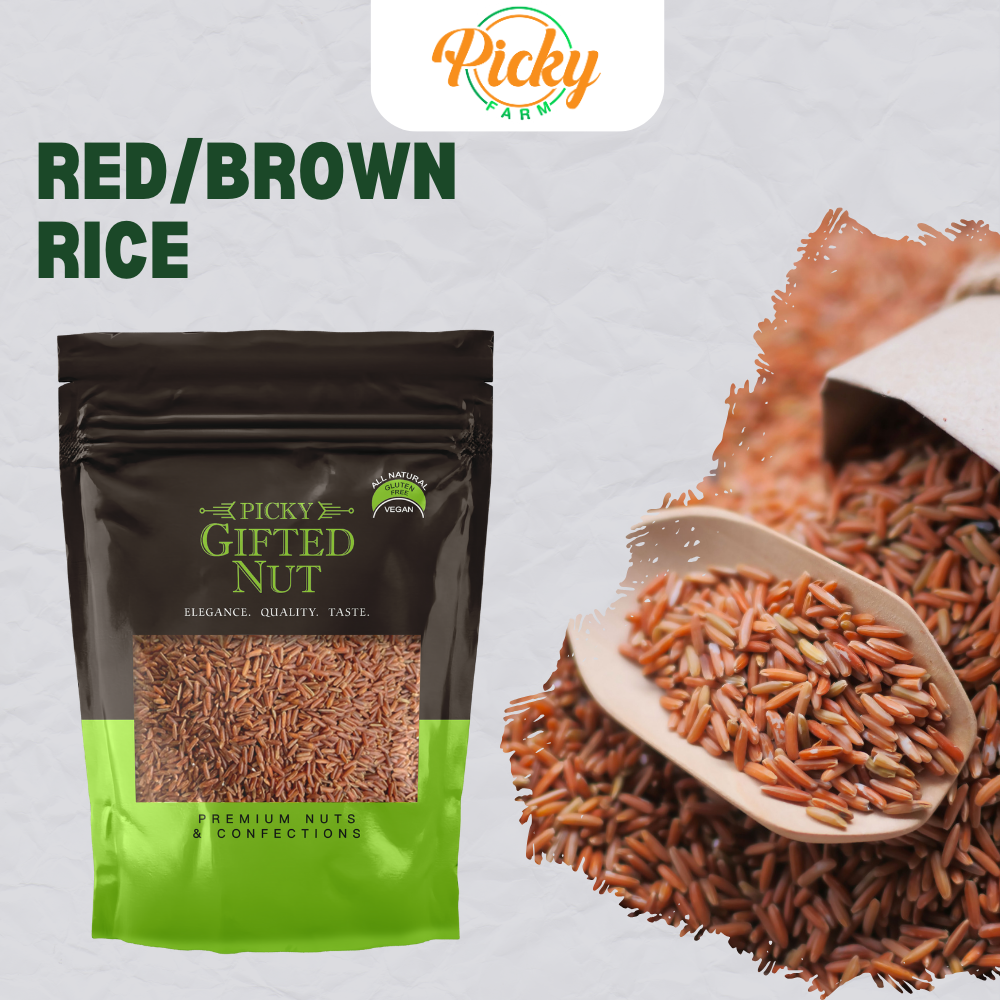 Premium Red Rice – Naturally Nutritious Whole Grain, Rich in Fiber & Antioxidants, 1kg Healthy Rice