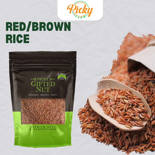 Premium Red Rice – Naturally Nutritious Whole Grain, Rich in Fiber & Antioxidants, 1kg Healthy Rice