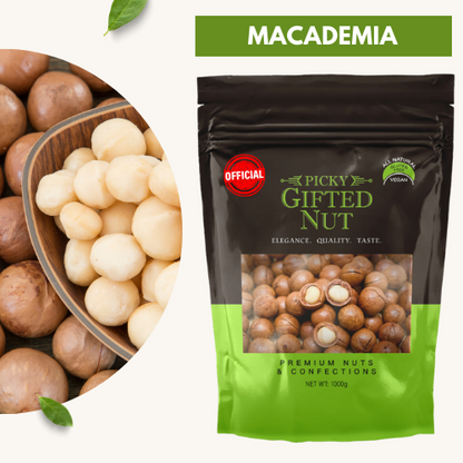 Roasted Macadamia Nuts with shell