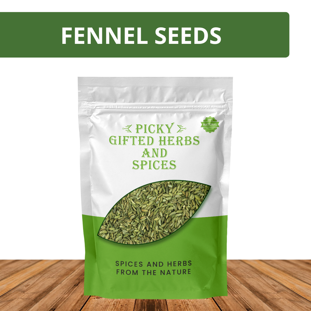 Fennel Seeds 50g | Premium Whole Saunf | Sweet, Aromatic Flavor | Perfect for Cooking, Tea & Digestive Use