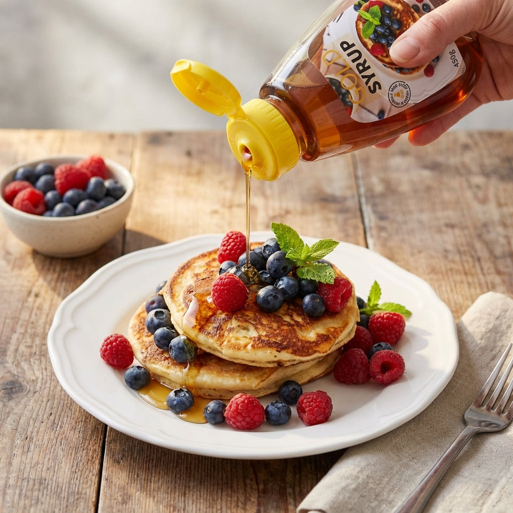 Gold Stevia Syrup 450g – Low Calorie Sweetener | Smooth Sugar Alternative