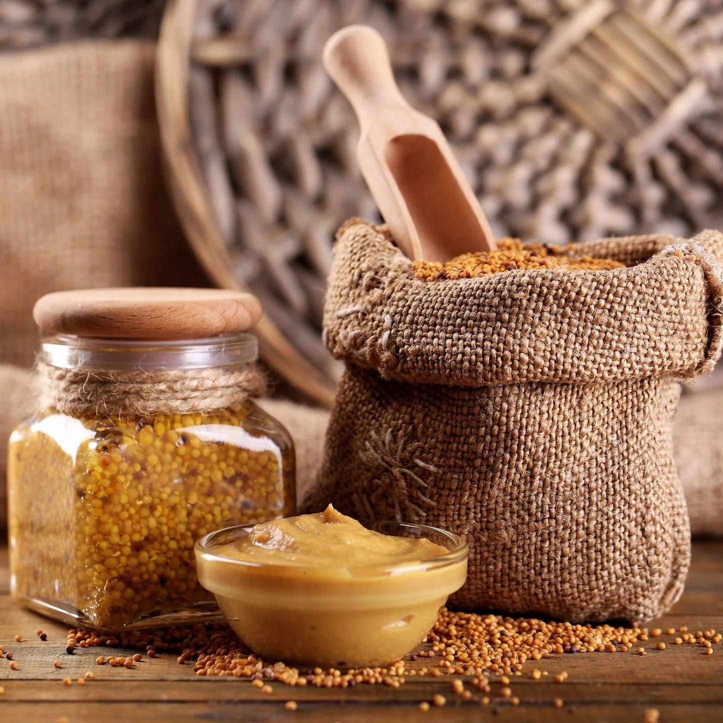 Yellow Mustard Seed 50g | Premium Whole Mustard Seeds | Mild, Tangy Flavor | Perfect for Pickling, Sauces & Seasoning