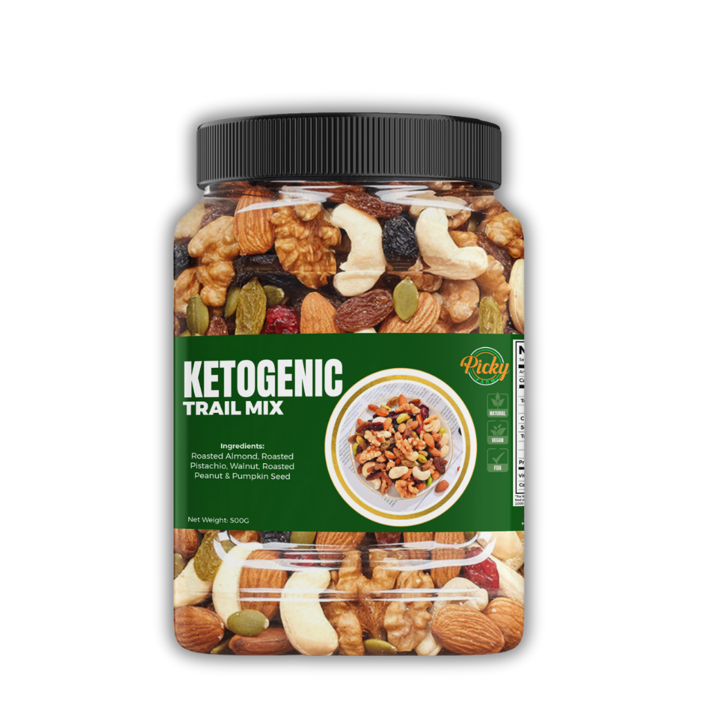 Ketogenic Trail Mix Nuts 250g - 500g, Keto Friendly Trail Mix | Nuts only