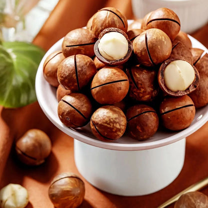 Roasted Macadamia Nuts with shell