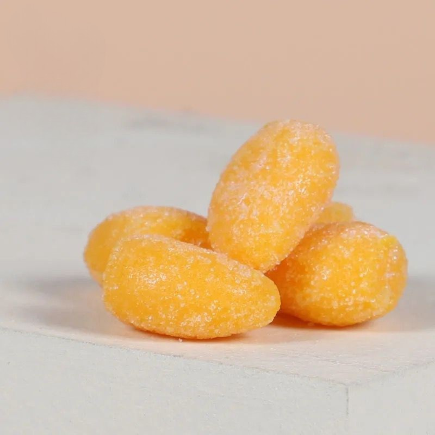 Mango Shape Candies – Sweet & Chewy Mango Flavor Candy Perfect for Snacks, Parties & Kids 250g / 500g