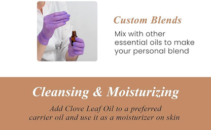 Clove Essential Oil - 30ML - 100% Pure and Natural - Premium Grade Essential Oil