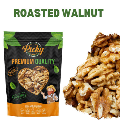 Roasted Walnut | Premium Walnut Kernels | Protein & Fiber | Healthy Snack & Baking Ingredient | 200g / 500g / 1kg