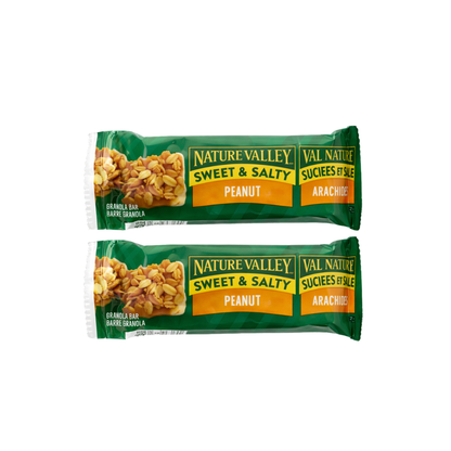 Nature Valley Sweet & Salty Granola Bar 35g – Peanut Flavor | Protein Bar| Crunchy & Chewy Snack