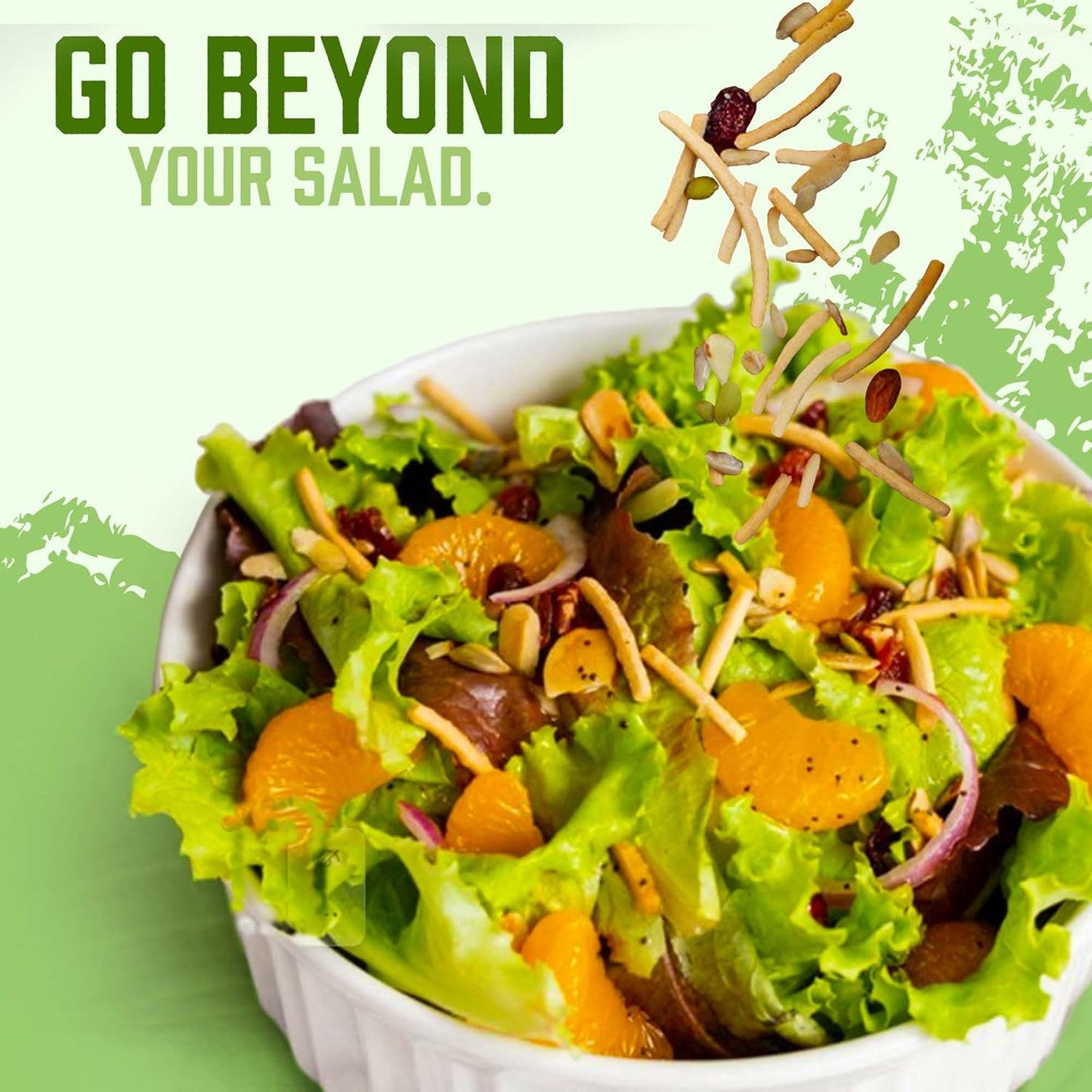 Salad Topper Crunch - Salad Toppings, Salad Mix, Salad Toppers Seeds and Cranberries, Crunchy, Mixed Seeds for Salad, Oatmeal or Yogurt, Natural, Gluten Free 500g