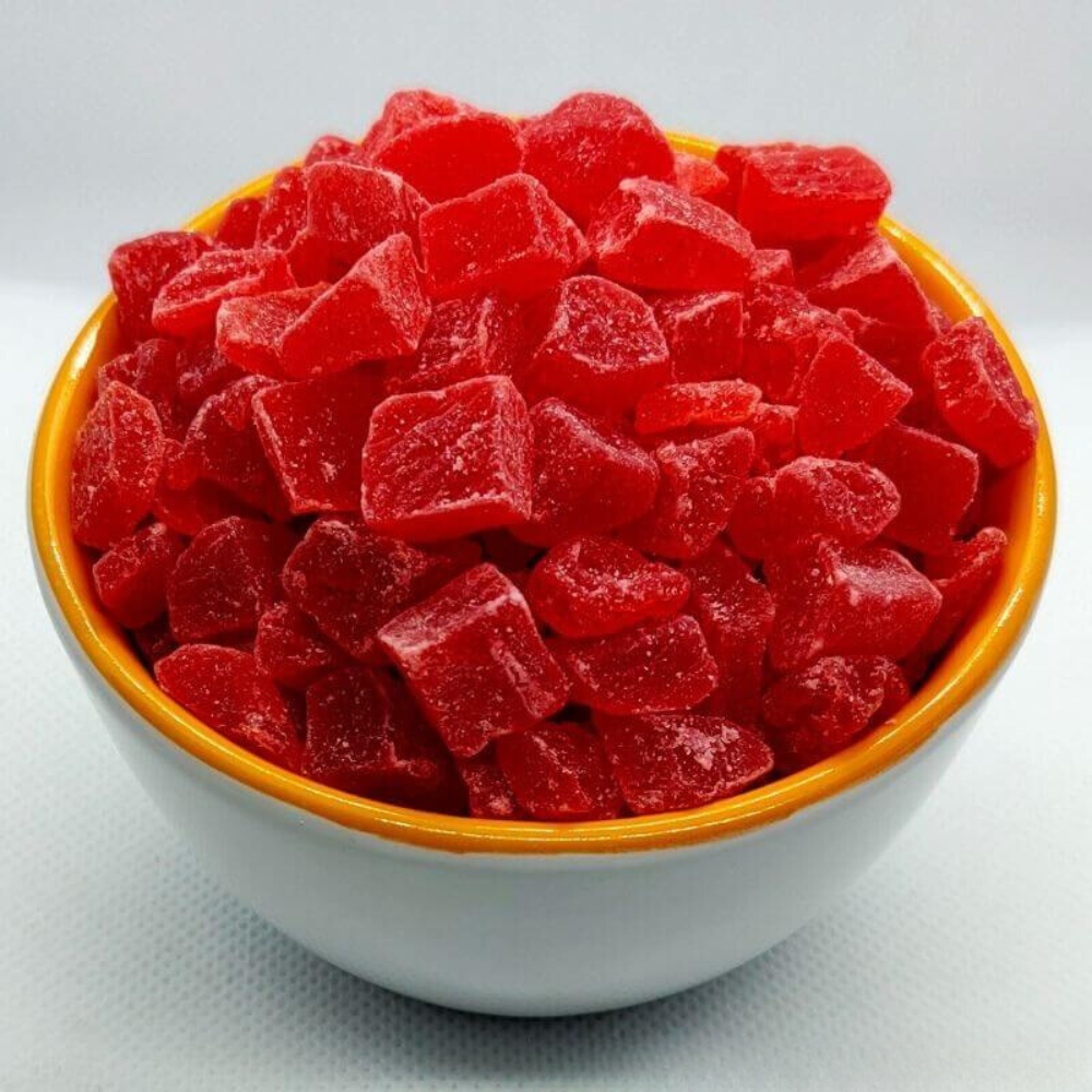 Diced Dried Strawberries - Sweet and Chewy, Perfect for Baking, Cereal, and Snacks | 150g - 500g