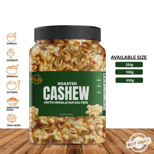 Salted Cashew | Premium Roasted Cashew Nuts