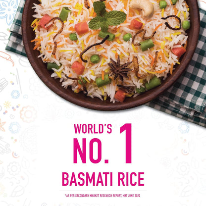 Basmati Rice | Premium Long-Grain Aromatic Rice | Light, Fluffy & Naturally Fragrant  250g / 500g / 1kg