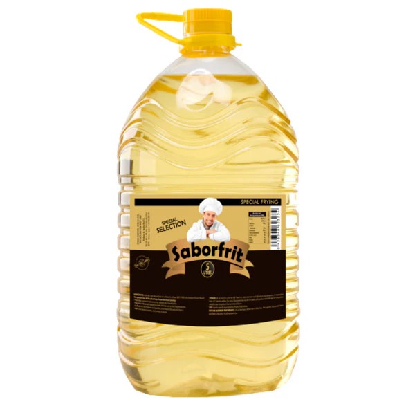 Saborfrit Special Oil for Frying 5L – Finest Quality, Premium Frying Oil from Spain