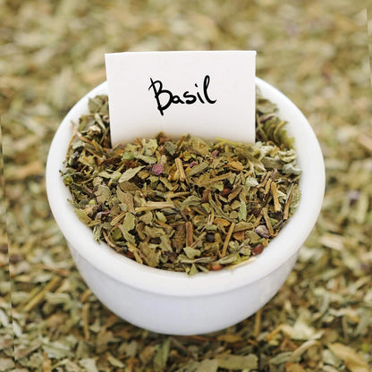 Dried Basil Flakes 50g | Premium Sweet Basil Herb | Perfect for Pasta, Pizza, Sauces & Italian Cooking
