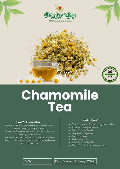 Dried Chamomile Tea