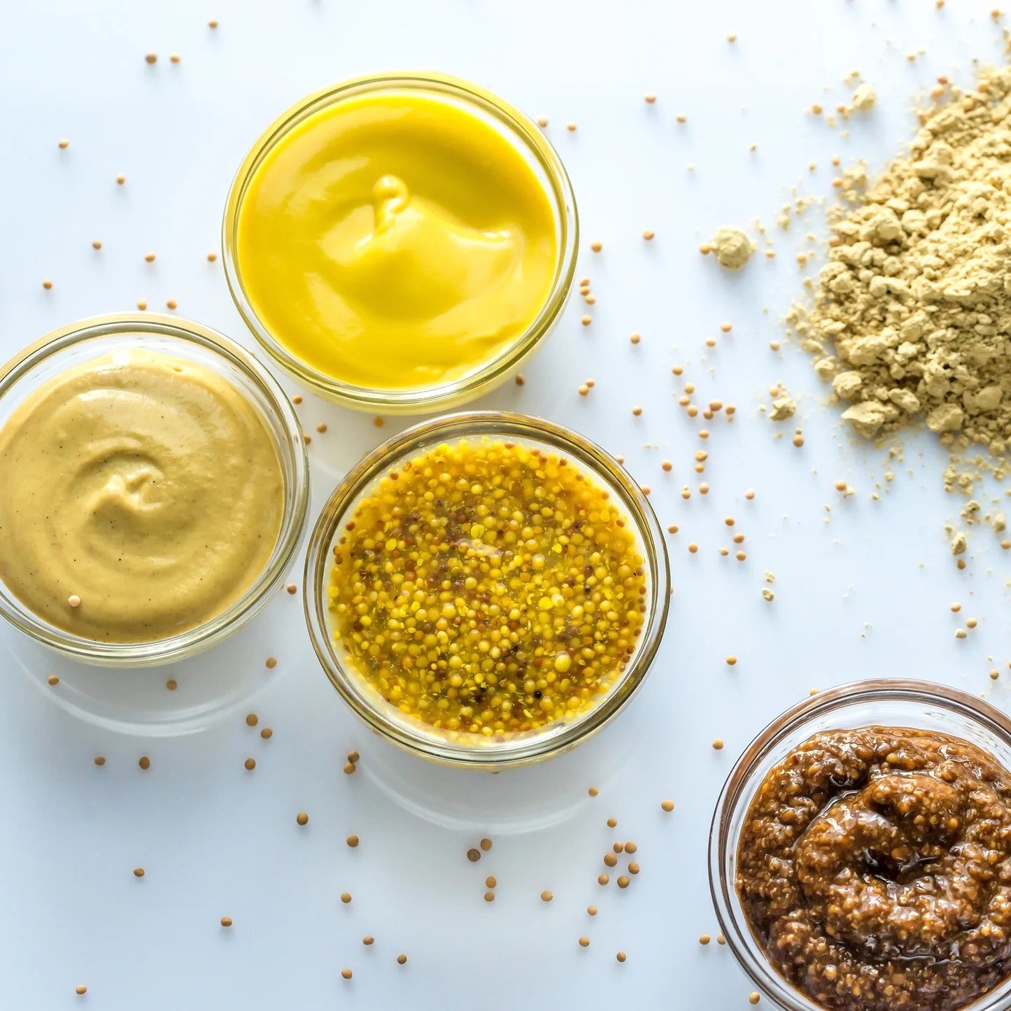 Yellow Mustard Seed 50g | Premium Whole Mustard Seeds | Mild, Tangy Flavor | Perfect for Pickling, Sauces & Seasoning