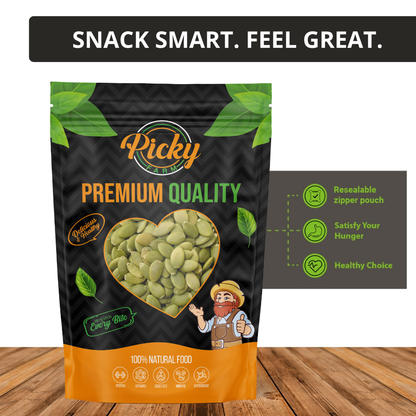 Roasted Pumpkin Seeds | Premium Crunchy Pepitas | Lightly Roasted | Healthy Snack | 150g / 200g / 500g / 1kg