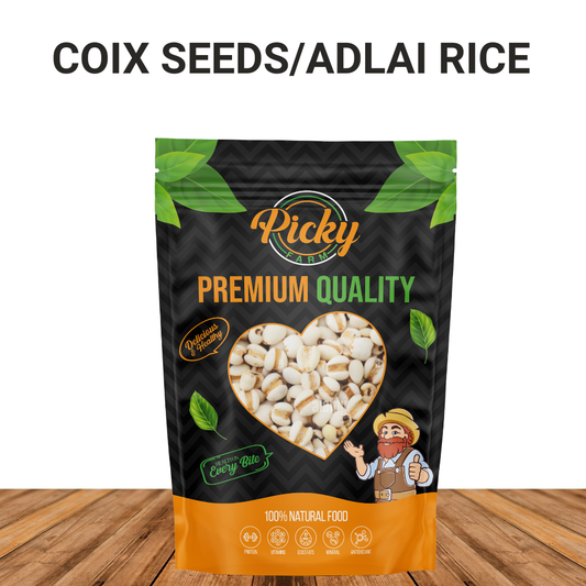 Pure Adlay (Adlai) Rice | High-Fiber, Low-Glycemic Grain for Healthy Meals | Great Substitute 250g / 500g / 1kg
