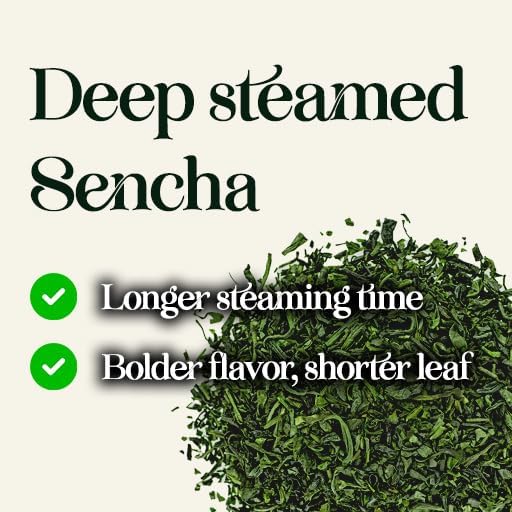 Green Tea, Premium Loose Leaf, All-Natural Refreshing Flavor