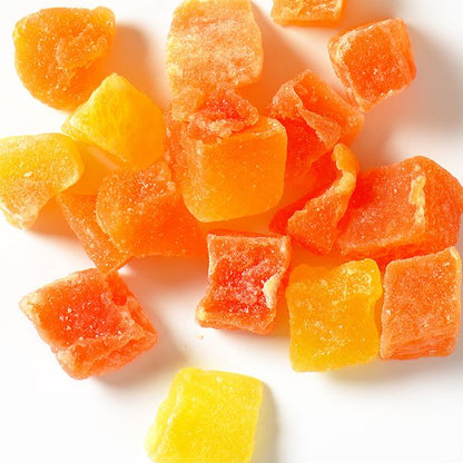 Dried Diced Papaya | Sweet & Chewy Tropical Papaya Cubes | Perfect for Oatmeal, Baking & Snacks | 150g / 200g / 500g