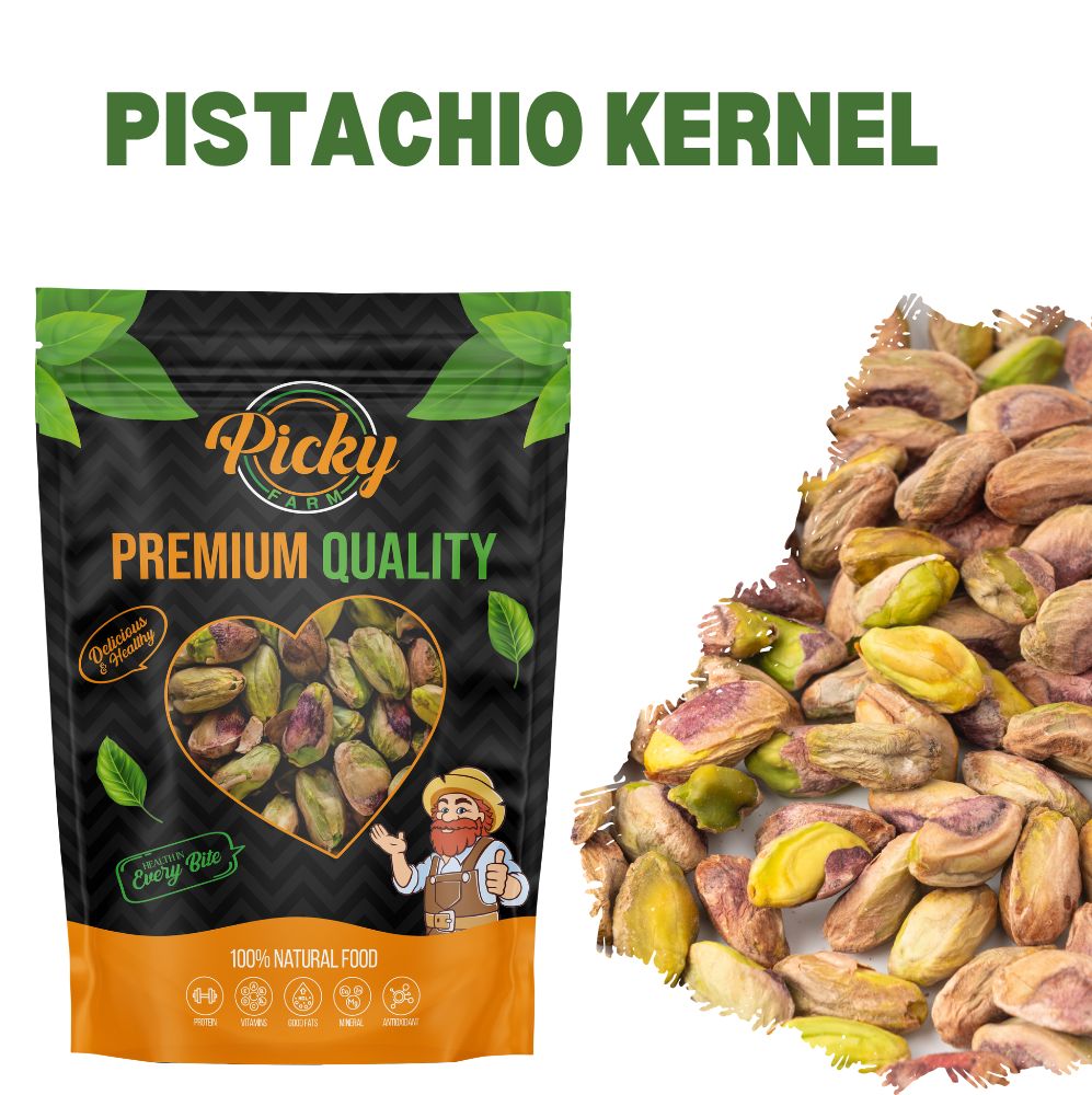Pistachio Kernel | Premium Shelled Pistachios | Perfect for Snacking & Baking