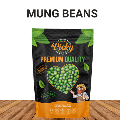 Mung Beans | Premium Quality, Perfect for Sprouting, Soups & Healthy Recipes 250g / 500g / 1kg