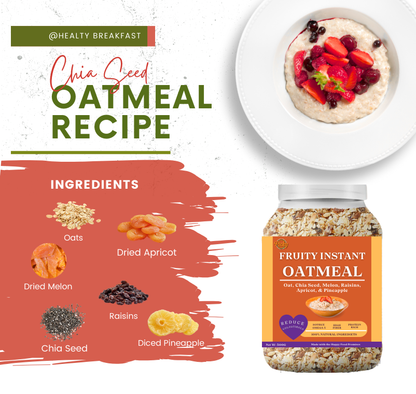 Fruity Instant Oatmeal 500g