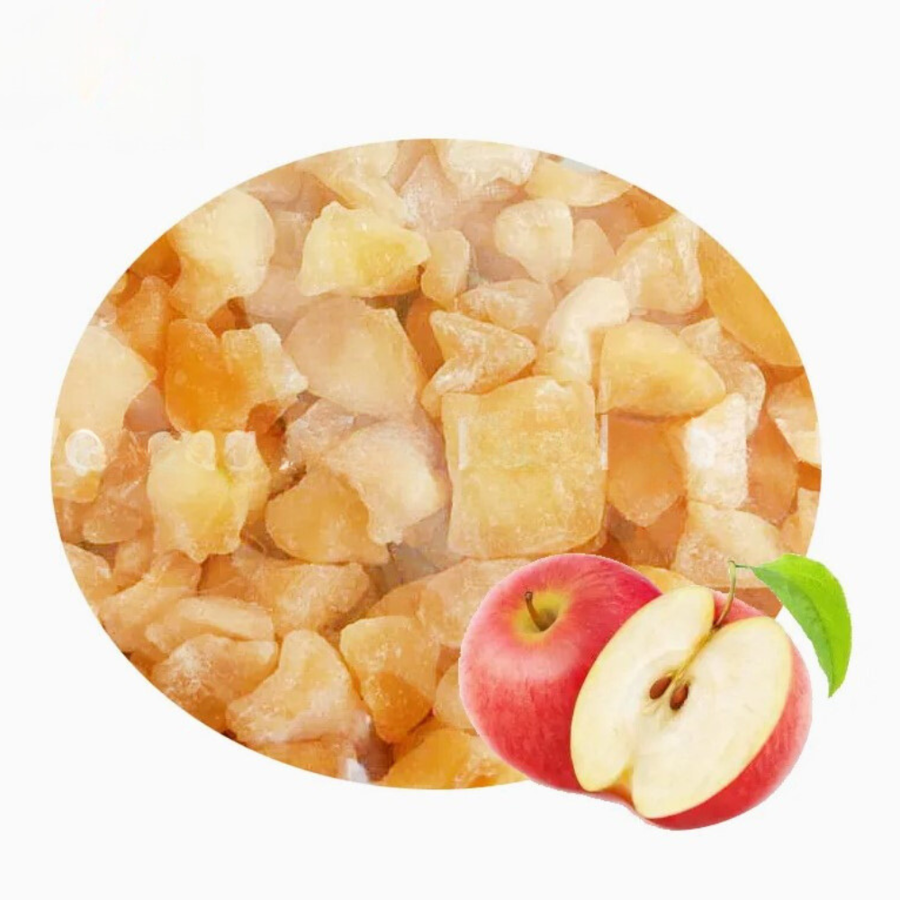 Diced Dried Apple Bites - Ready-to-Eat, Perfect for Smoothies, Snacks, and Toppings, 150g & 500g