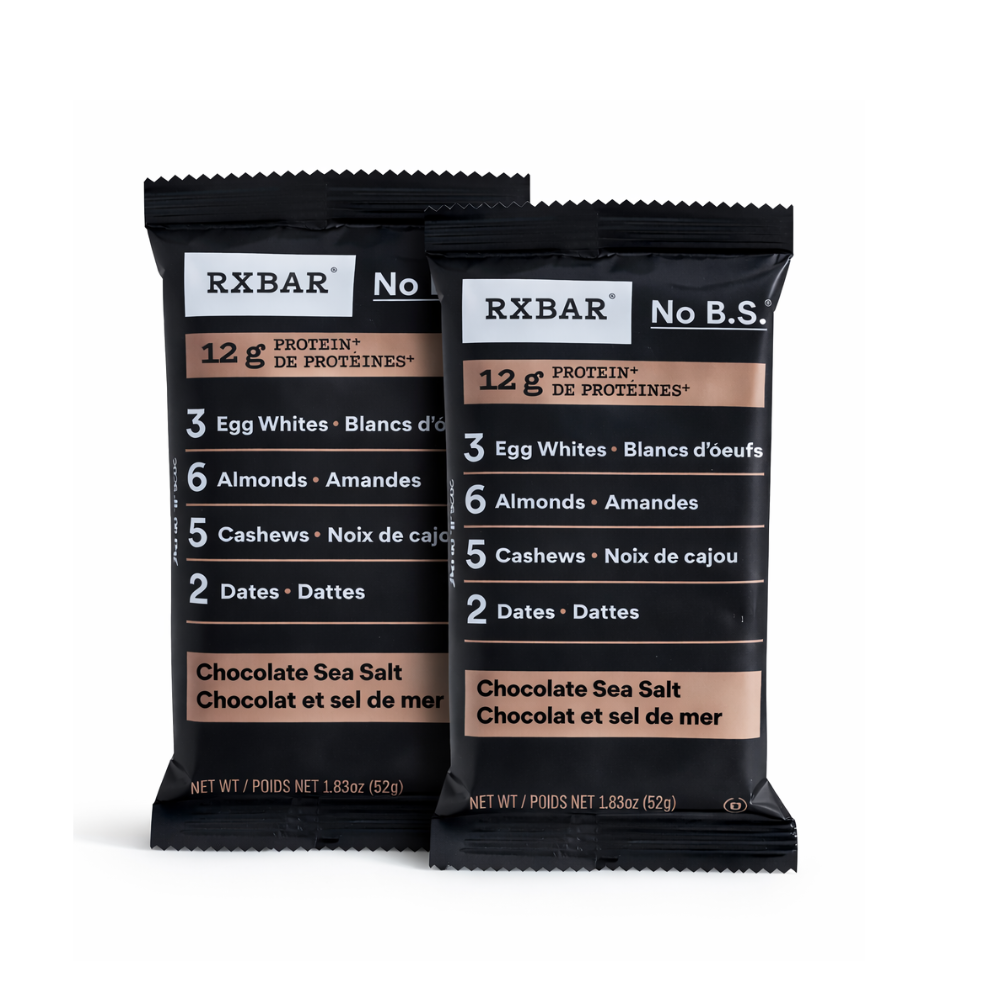 RXBAR Protein Bar 52g – Chocolate Sea Salt | Clean Ingredient Protein Snack | Protein Bar