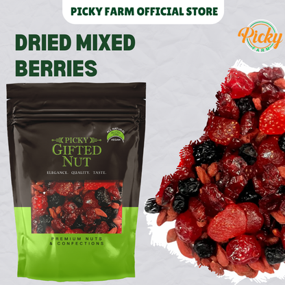Berrylicious Mixed Berries | Premium Blend of Strawberries, Blueberries, Cranberries, Cherries & Goji Berries | 250g - 500g