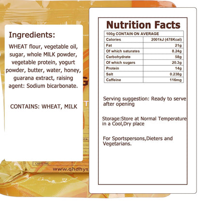 High Energy Bar – Honey Butter Flavor | Ideal for Camping, Survival & Travel