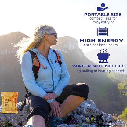 High Energy Bar – Honey Butter Flavor | Ideal for Camping, Survival & Travel