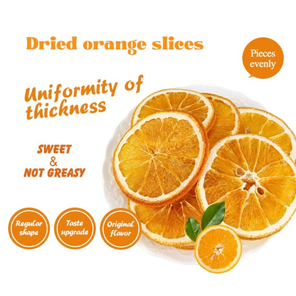 Dried Sliced Orange – Naturally Citrus Sweet & Tangy | Perfect for Tea, Drinks, Baking & Garnish