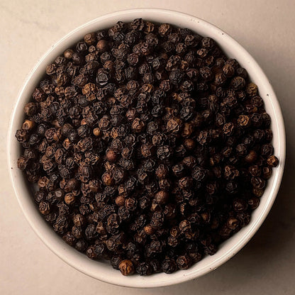 Black Pepper Whole 50g | Premium Fine Ground Pepper | Perfect for Cooking, Marinades & Seasoning