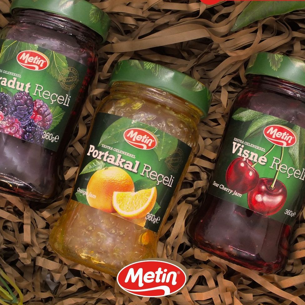 Turkish Jam - Cherry Jam & Blackmulberry Jam